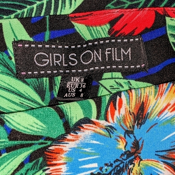Tropical Flower Skorts by Girls on Film (ASOS) - Picture 3 of 5